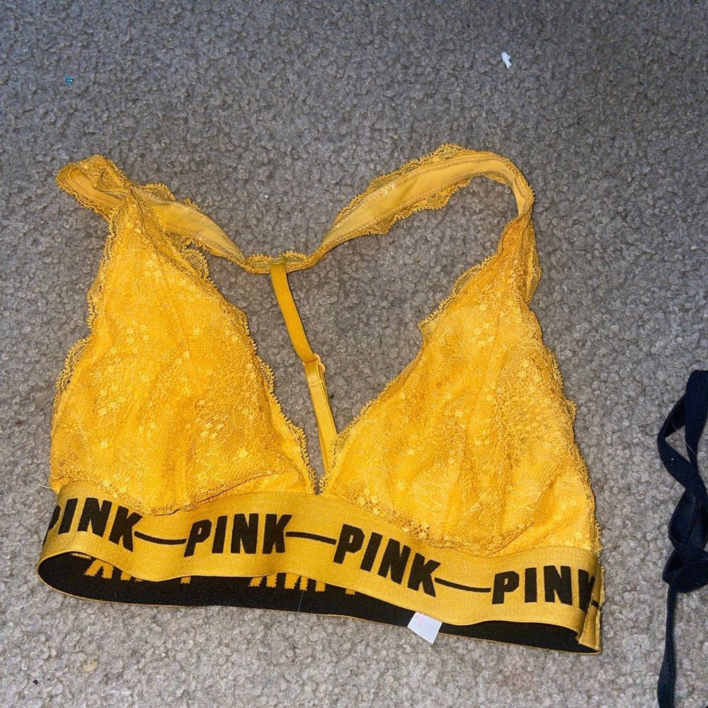 Pink yellow bralett